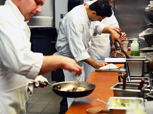 Restaurant kitchen