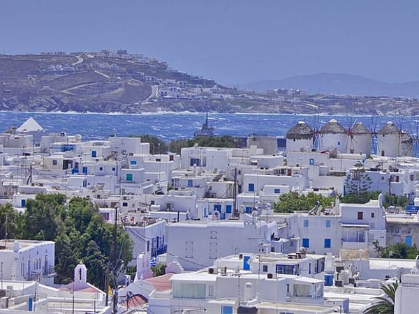 Η πόλη της Μυκόνου