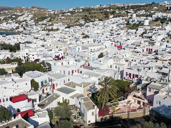 Πολεοδομικός σχεδιασμός στη Χώρα Μυκόνου