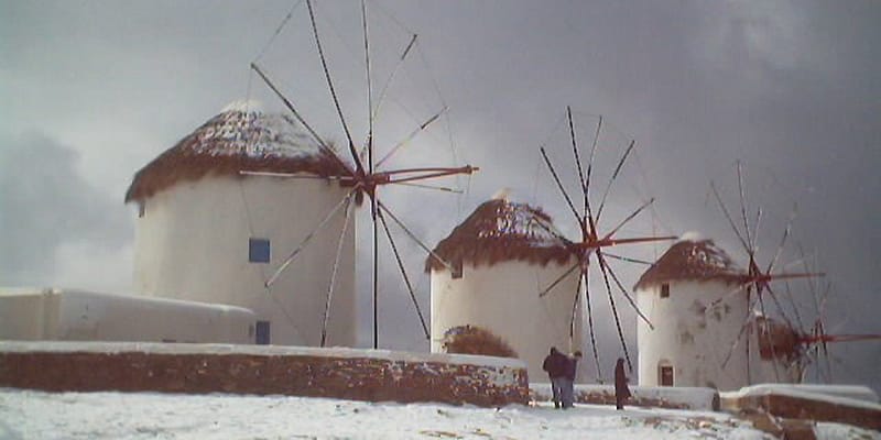 mykonos winter
