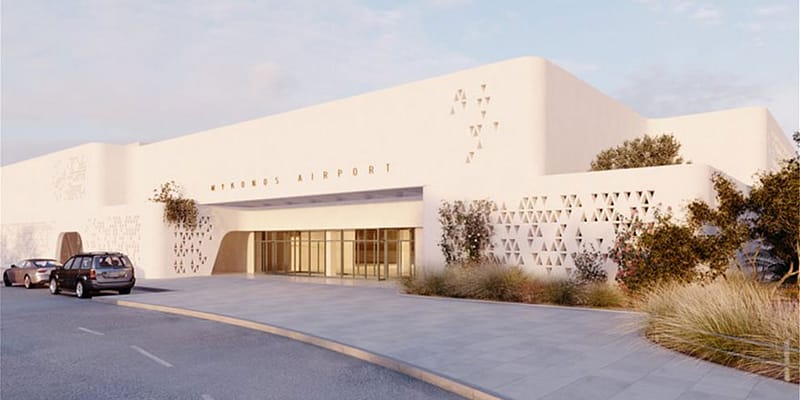 new airport mykonos