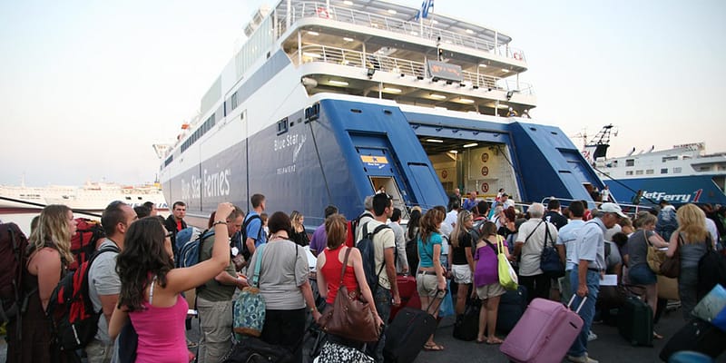 touristes ploio
