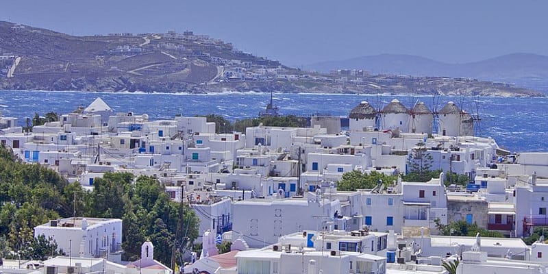 Η πόλη της Μυκόνου