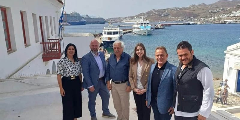 CLIA: Συνάντηση με τοπικές αρχές της Μυκόνου