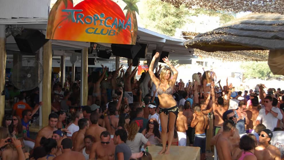 Tropicana beach bar